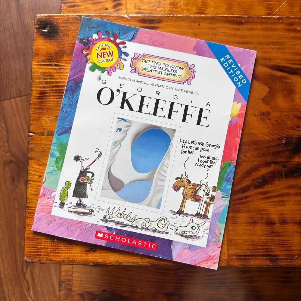 Getting To Know The Greatest Artists: Georgia O'Keeffe Paperback Book
